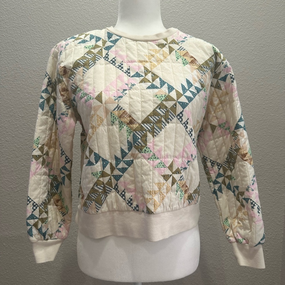 Patchwork Quilted Women's Top